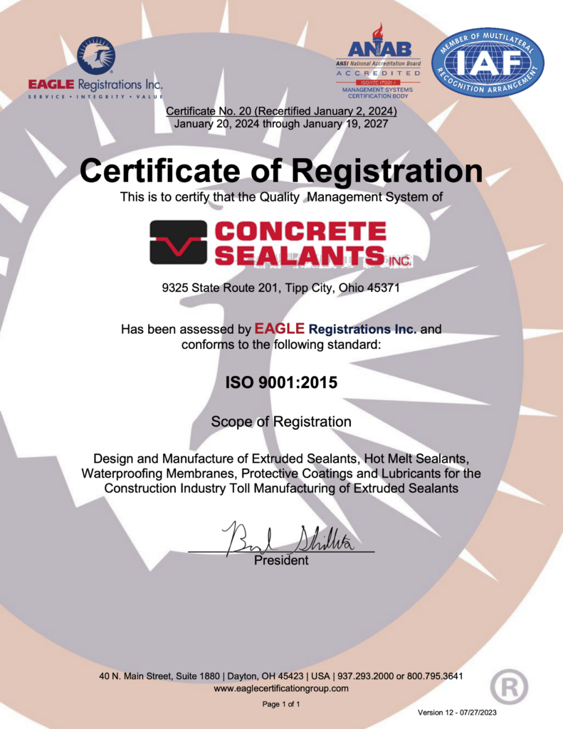 ISO 9001 2015 Cert
